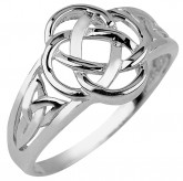Silver Trinity Ring Ladies